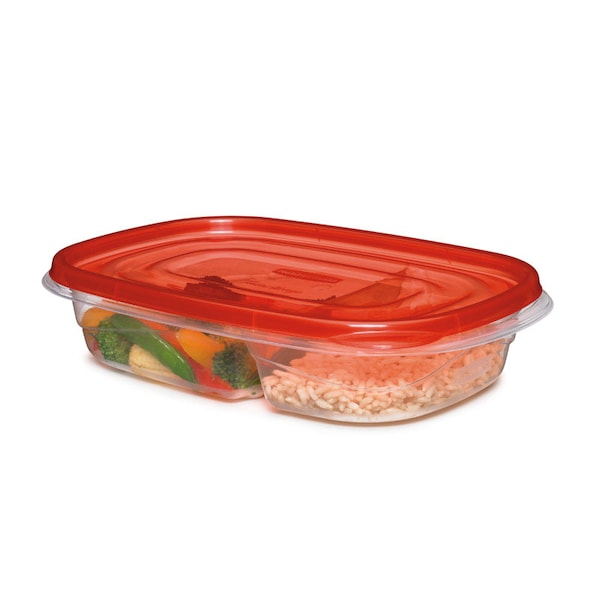 Rubbermaid TAKEALONGS DIVIDED PK/3 7F57RETCHIL Zoro